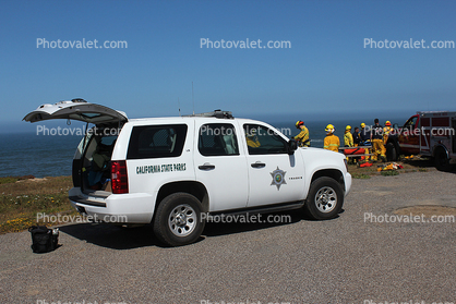 Bodega Bay Car Over Cliff Training