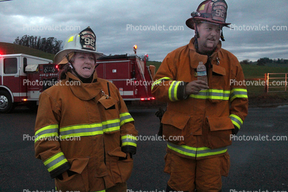Fire Chief and Captain, Sonoma County
