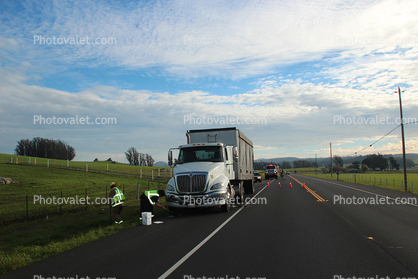International Semi Trailer Truck, Sonoma County
