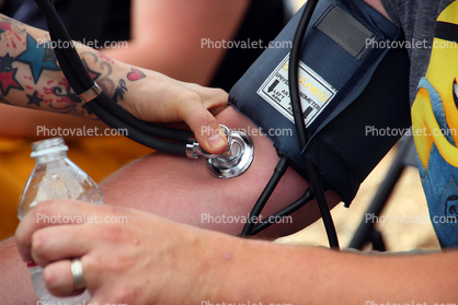 Arm, Blood Pressure Monitor, woman, nurse, Sonoma County