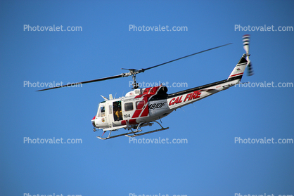 N4810F, Cal Fire UH-1H Super Huey, Airtack