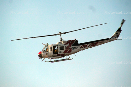 N4810F, Cal Fire UH-1H Super Huey, Airtack