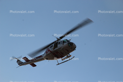 N4810F, Cal Fire UH-1H Super Huey, Airtack