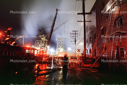 fire at 3rd street and 20th street, San Francisco, Potrero Hill, Dogpatch District