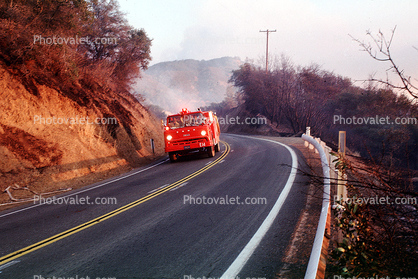 Ford Truck, Forest Fire