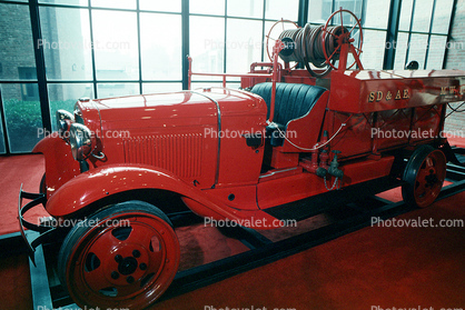1931, San Diego & Arizona Eastern Railroad Maintenance Fire Engine No. 1003, 1930's