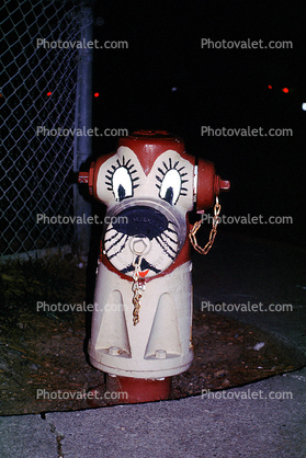 Fire Hydrant, Dog Face