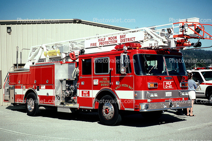 Half Moon Bay Fire Protection District, Hook and Ladder, Fire Truck
