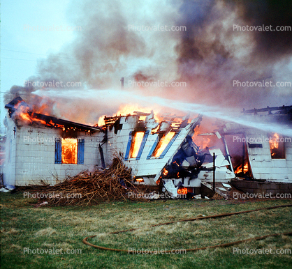 Burning House, Home, M.V.F.Co., Manchester Volunteer Fire Company, MVFCo