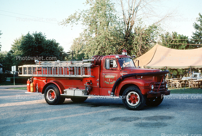 Cutler Fire Dept., International Harvester Fire Engine, Cutler Illinois
