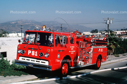 Los Angeles City Fire Department, P-81, Ford