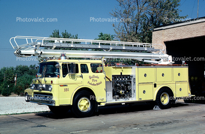 Ballwin Fire Protection District, 331, Hook and Ladder Truck, Ford, Ballwin, Misouri