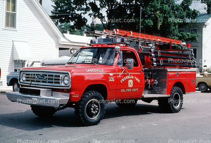 Franklin TWP Vol. Fire Dept., Pierce, Mini Pumper Firetruck, Lanesville, Indiana