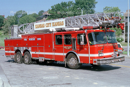 Fire Truck, Kansas City Kansas Fire