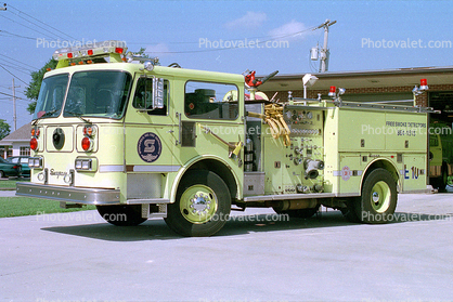 Fire Engine, Pumper, Springfield Mo. Fire Department, Seagrave Truck, Springfield Missouri