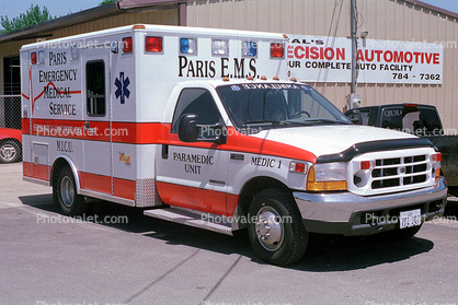 Paris EMS, Paramedic Unit, Ambulance