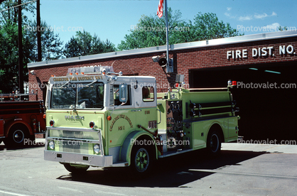 Charlton Fire District, Mack Pumper, truck, E-185