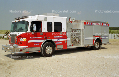 Carrollton Paramedic Fire Engine
