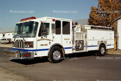 Ferrara Engine E-1, Sulfer Springs Fire Dept, Jonesborough, Tennessee