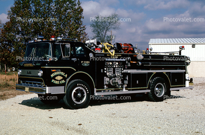 Minotola Fire Co., F-1101, 1971 Ford Truck, FMC, 750/1000, Buena Borough
