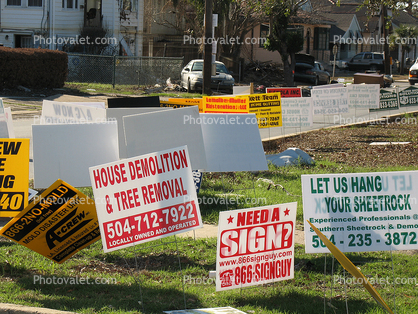 Help Signs, Hurricane Katrina aftermath, New Orleans, 2005
