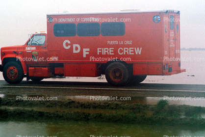 CDF Crew, Truck, Northern California