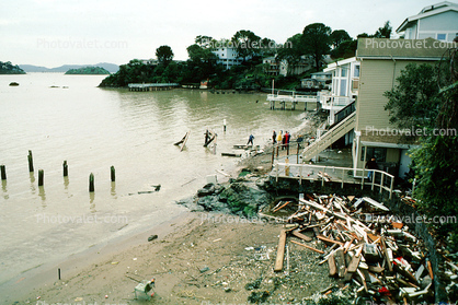 Storm Damage, shoreline