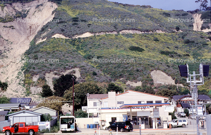 Landslide, La Conchita Geologic Hazard Area, Mud Slide, Ventura County, California