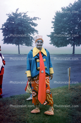A meeting of clowns, 1960s