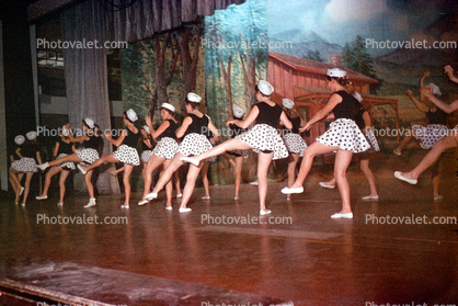 Navy Hats, Women, Mini Skirts, Dancing, Women Dancing on Stage, Tutu, 1950s