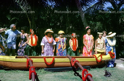 Dugout Canoe, Hawaiian, Hula, April 1979, 1970s