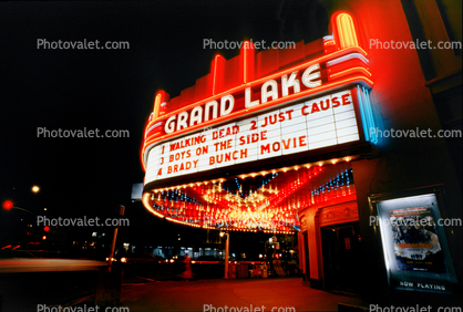 Grand Lake, marquee
