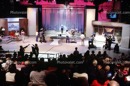 Telethon, Sound Stage, studio, Video Camera, Television Monitor, End Hunger Network, 9 April 1983