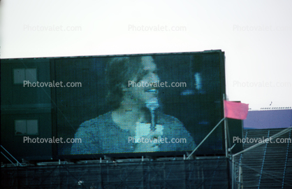 Jeff Bridges at Live Aid, Philadelphia, JFK Stadium