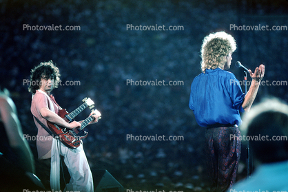 Jimmy Page, Robert Plant, Live Aid, Philadelphia, JFK Stadium