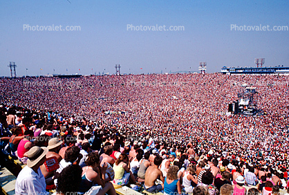 JFK Stadium, Live Aid Benefit Concert, 1985