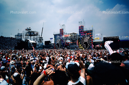 JFK Stadium, Live Aid Benefit Concert, July 13 1985