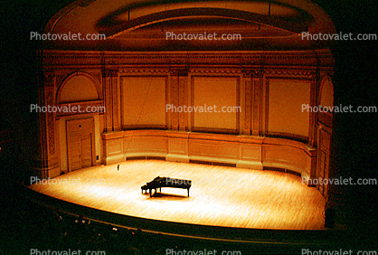 Carengie Hall, Concert Hall, Grand Piano, Stage, landmark