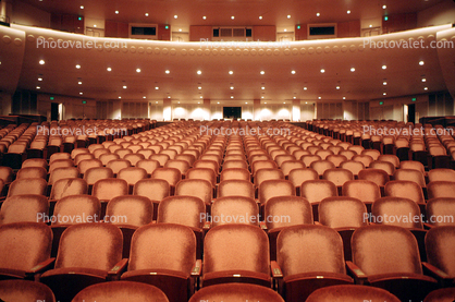 Seats, Seating, empty Concert Hall