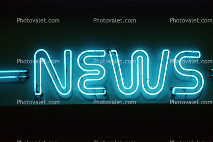 NEWS neon lights, News stand, Newspaper Stand, Newstand