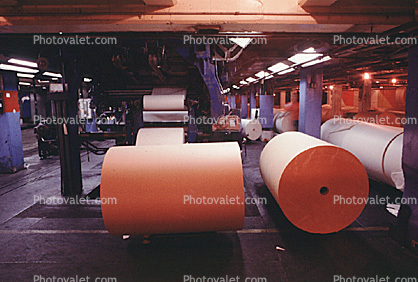Paper rolls, Printing Press