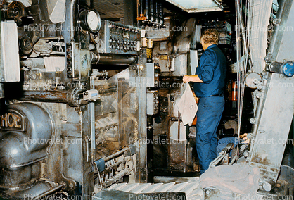 Newspaper Worker, HOE Rolling Press, May 1984