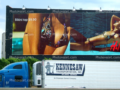 sex in advertising, sexy, billboard, Kennesaw