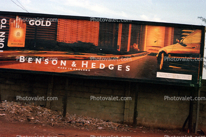Benson & Hedges cigarette billboard
