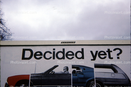 Decided yet?, November 1969