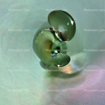 Embryonic Water Drop Being, detail of Mother and Child Water Drop Beings, Spirit Light