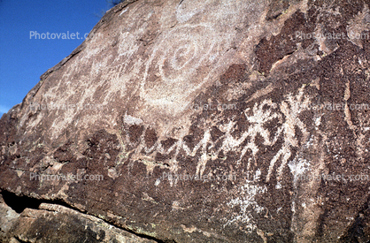 Human Figures, rock, stone, Arizona