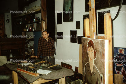 Painters Studio, Tblisi, 1971, 1970s