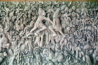 Wood Carving, figures