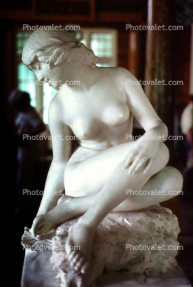 Marble Sculpture, Woman, Female